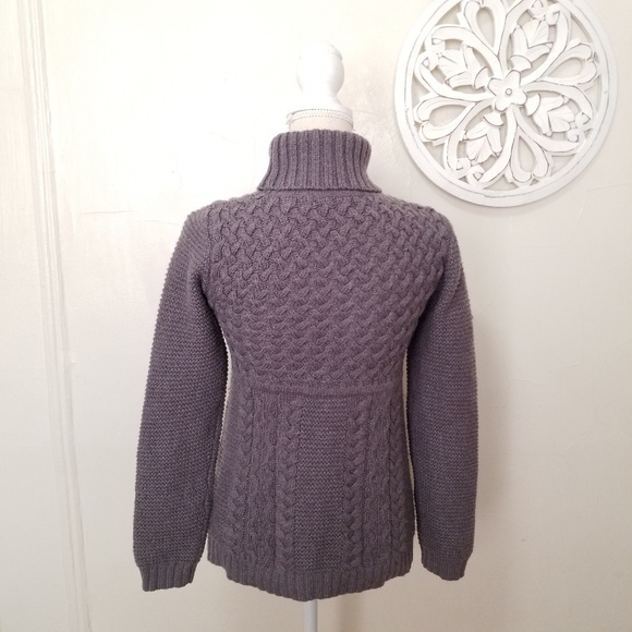 Boden size 4 turtle neck knitted wool sweater - Picture 5 of 8